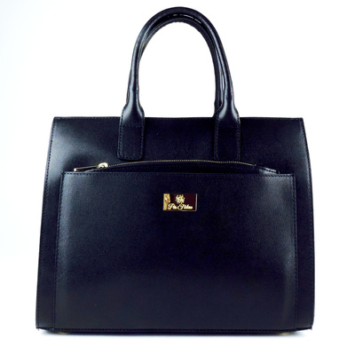 black leather handbags online